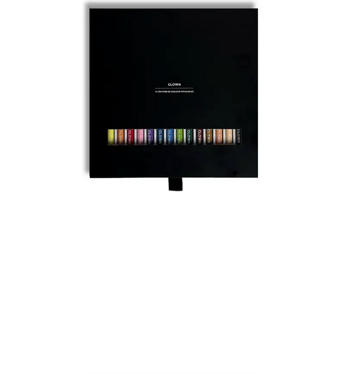 16 crayons de couleurs effaçables